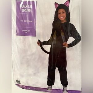 Black Cat Toddler Costume